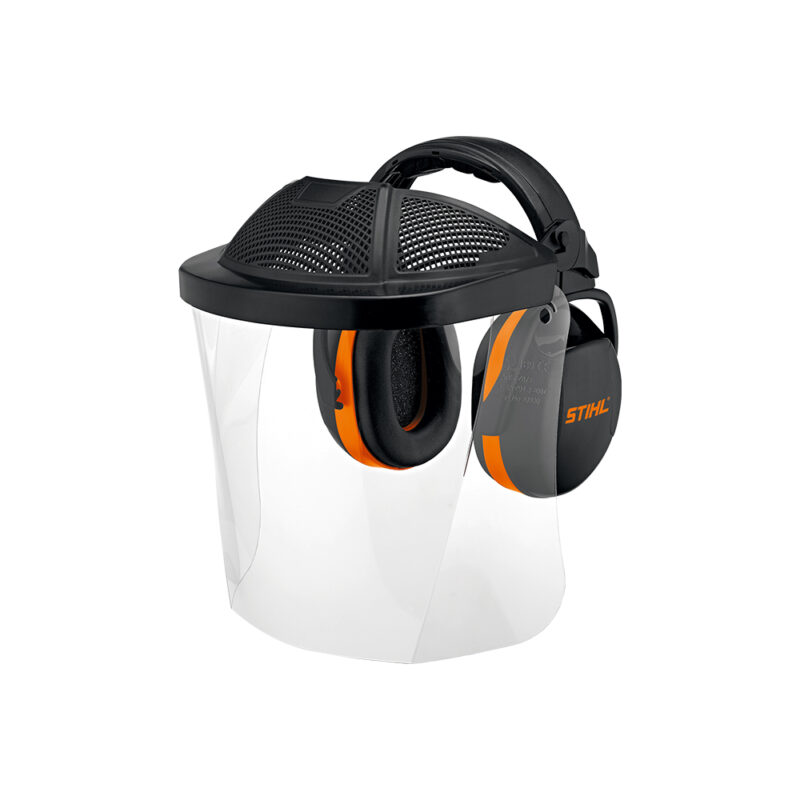 Polycarbonate Visor - with Ear Defenders