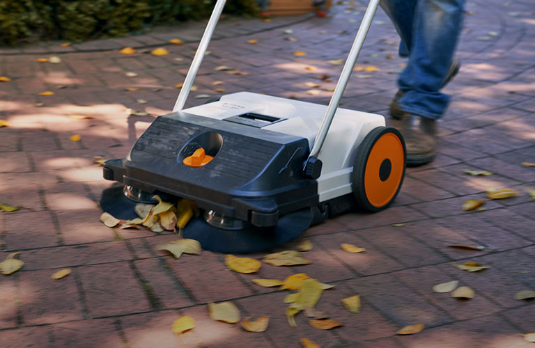 Sweeper holder